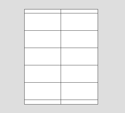 Free 1X3 Label Templates