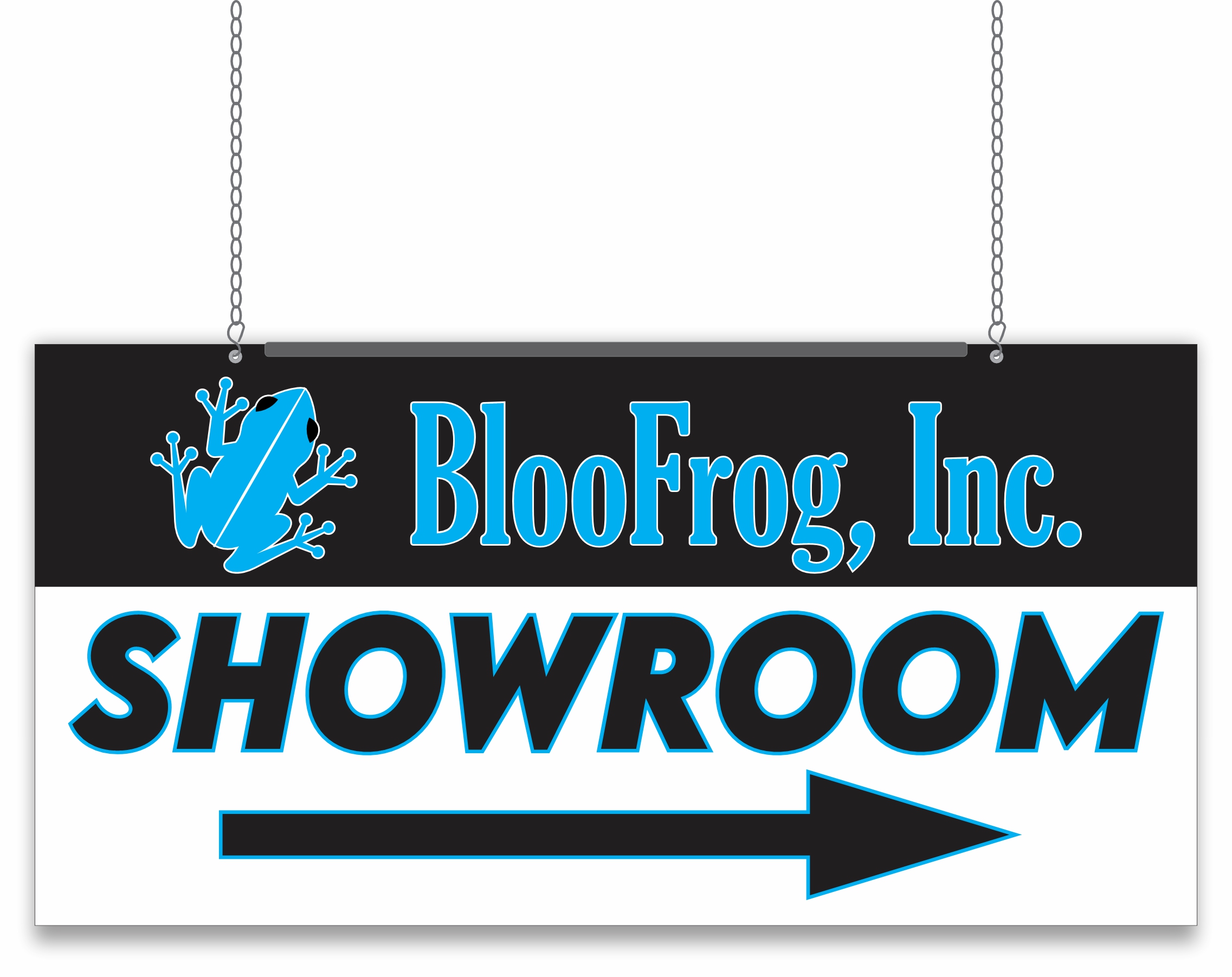 Large Hanging 3mm Sign