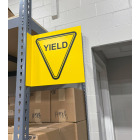 Warehouse Traffic Aisle Signs - Warehouse Yield Sign
