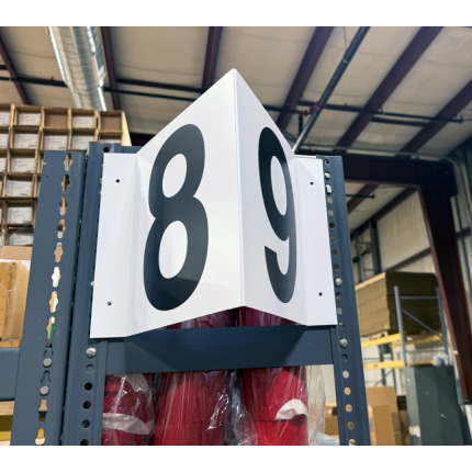 end-of-rack sign spanning flue  end-of-rack sign spanning flue