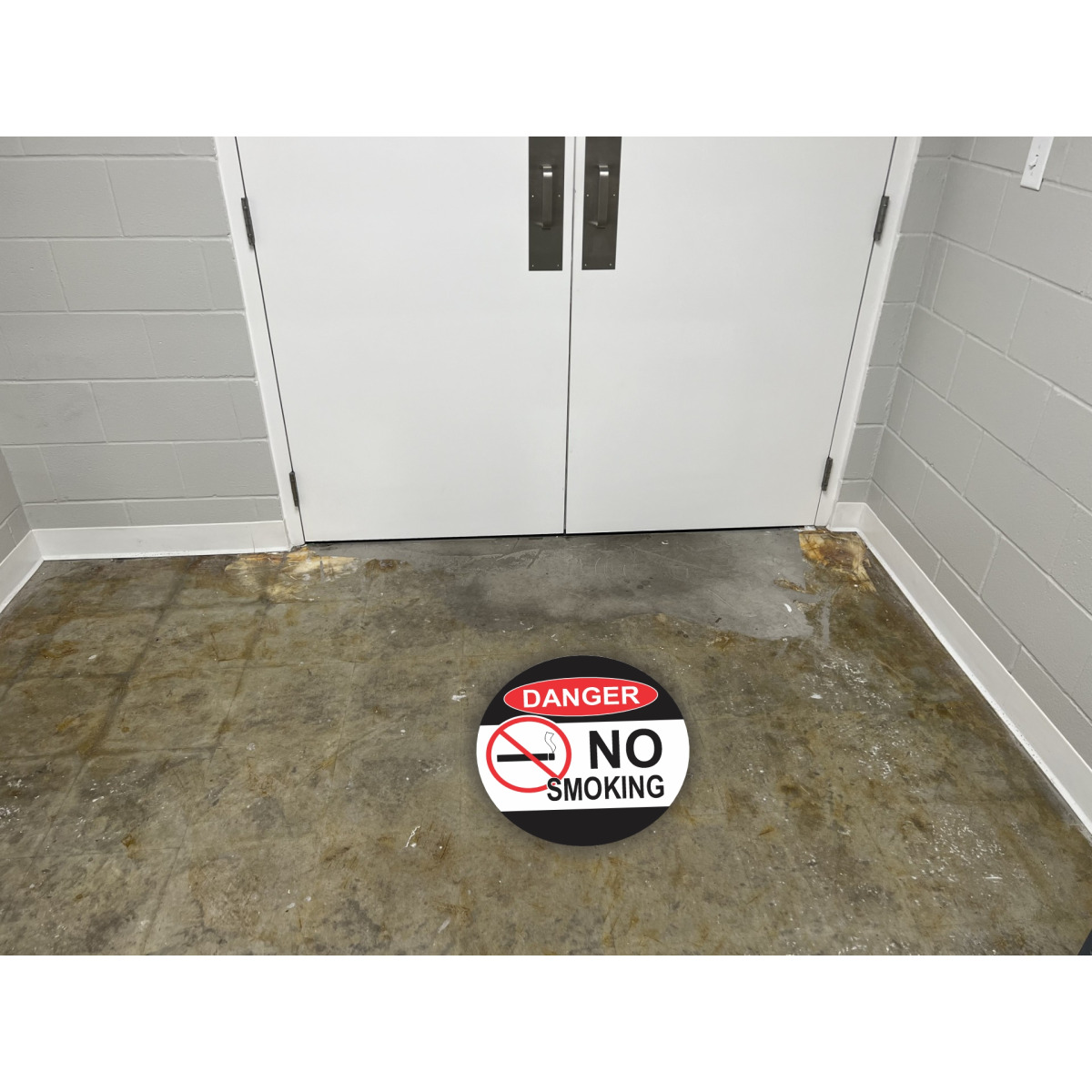 No Smoking Floor Decal