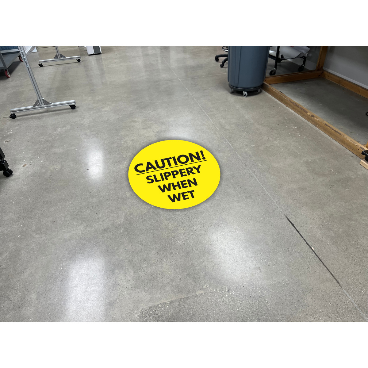Slippery Floor Decal