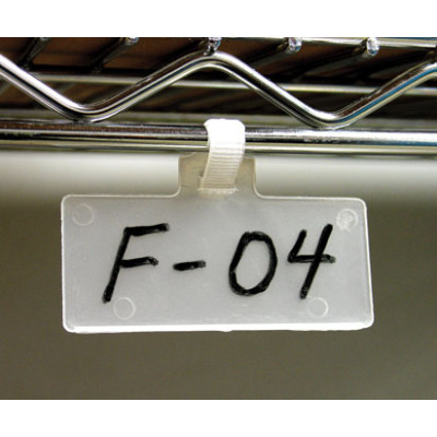 One-Piece Wire Rack Tags for Warehouse One-Piece Wire Rack Tags for Warehouse