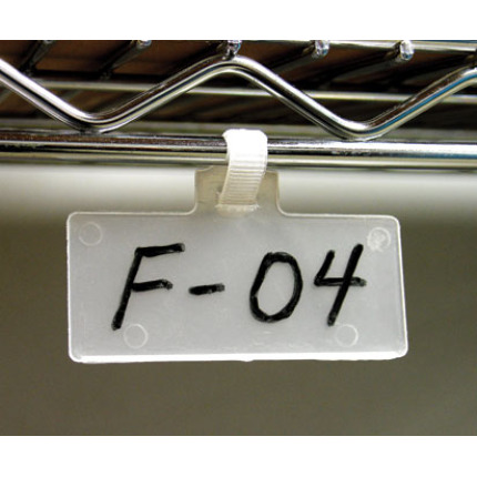 One-Piece Wire Rack Tags for Warehouse One-Piece Wire Rack Tags for Warehouse