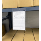 ADHESIVE TAPE POUCH HANGING HOLDER