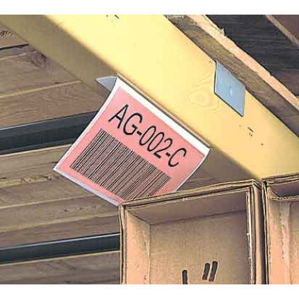 Barcode Label Holders for Warehouse Racks | Shelf Tag Supply