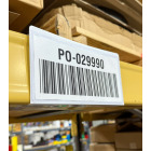 Label mount with pouch