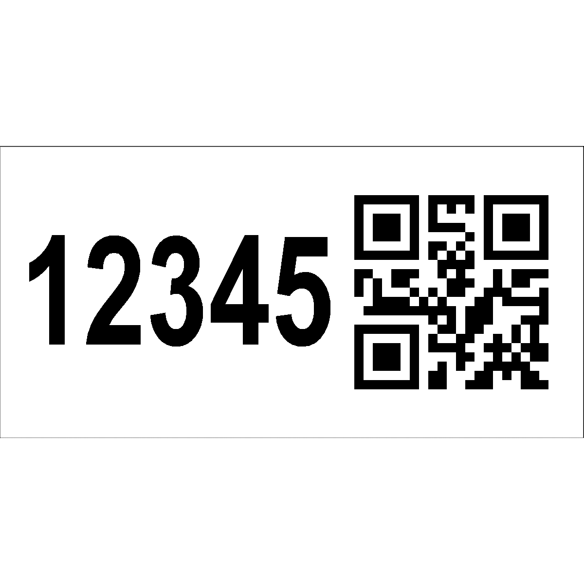 QR label