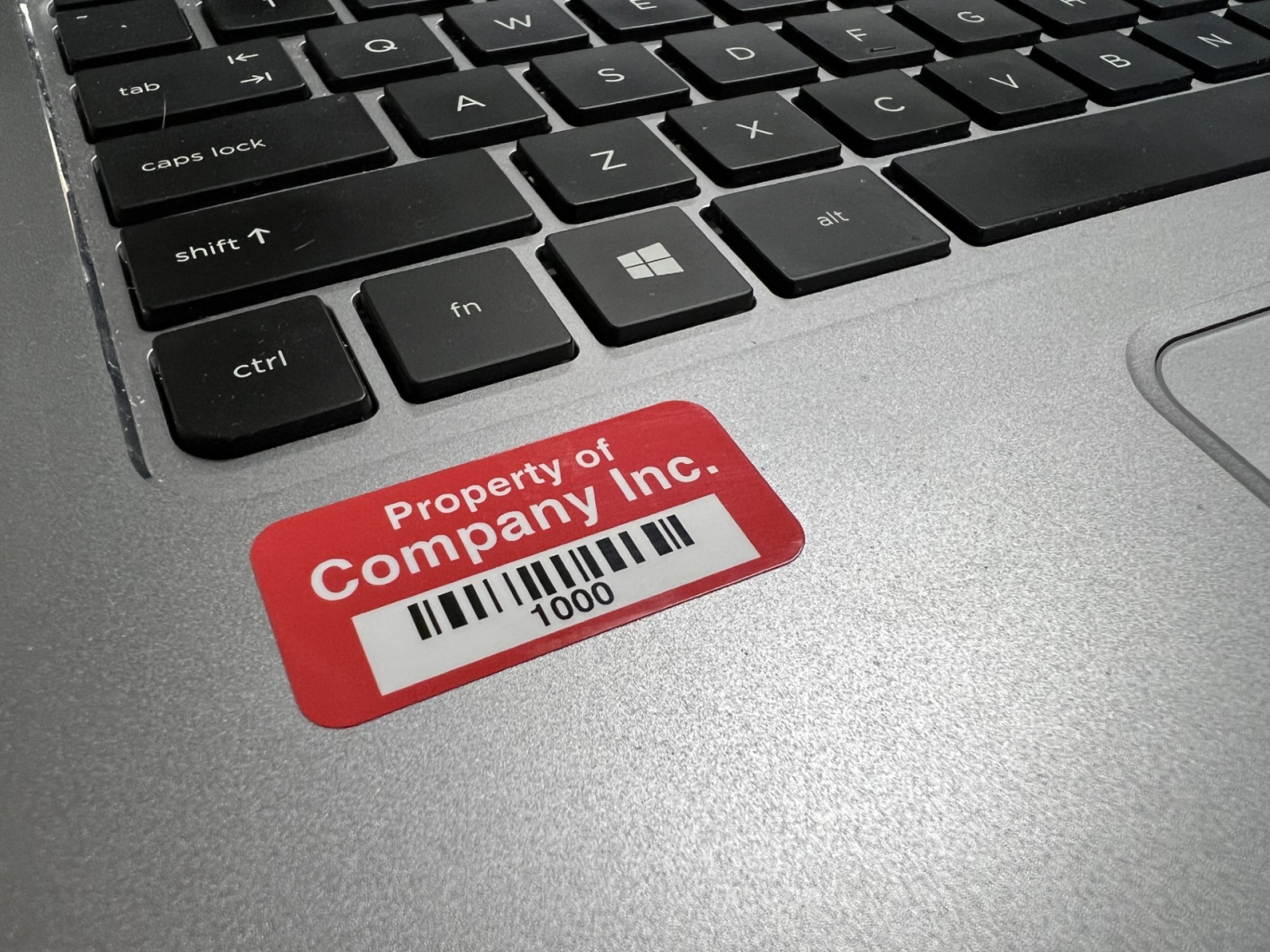 Property ID label