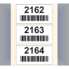 Sequentially numbered custom barcode labels for location tracking in Warehouse