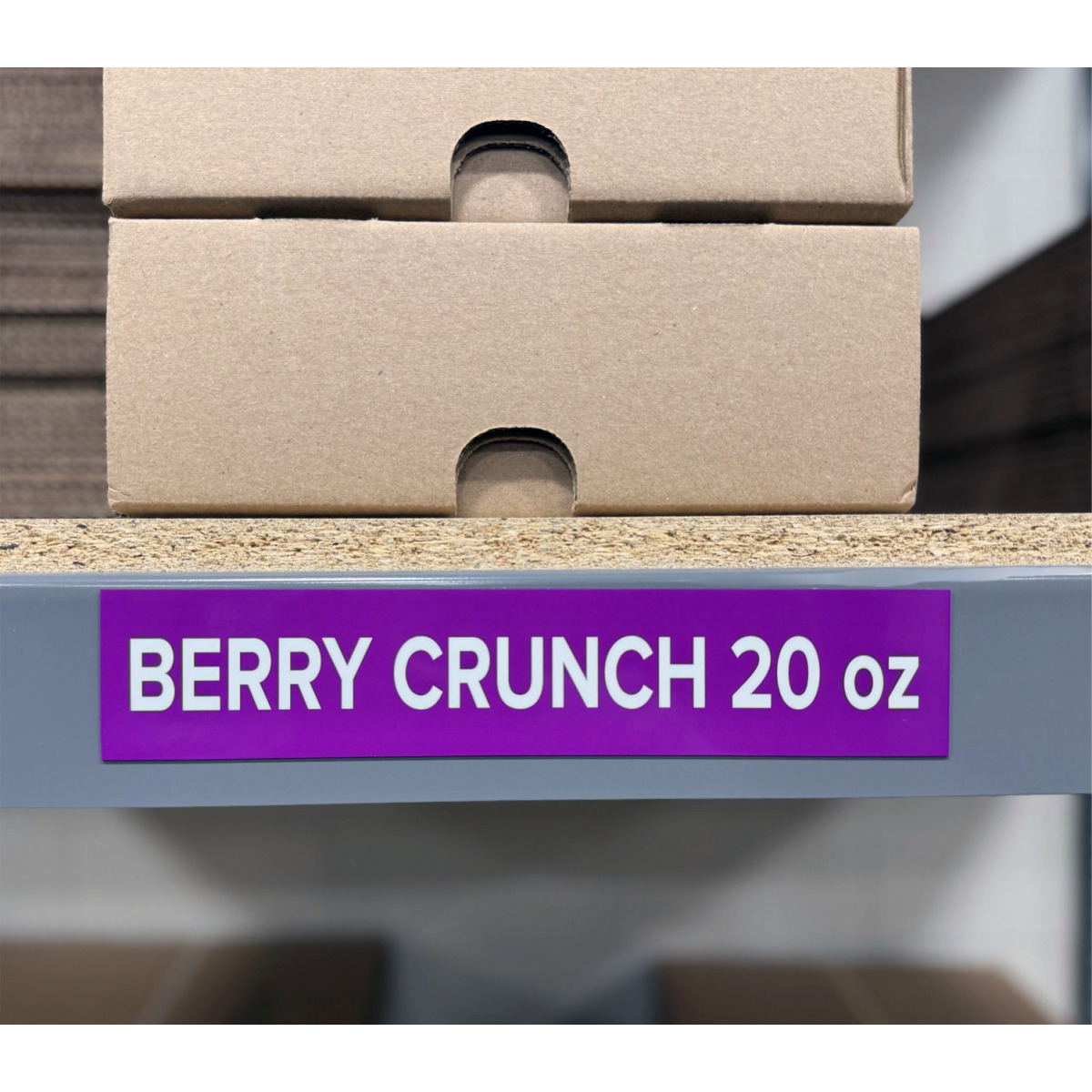 Custom laminated imprinted magnet for warehouse