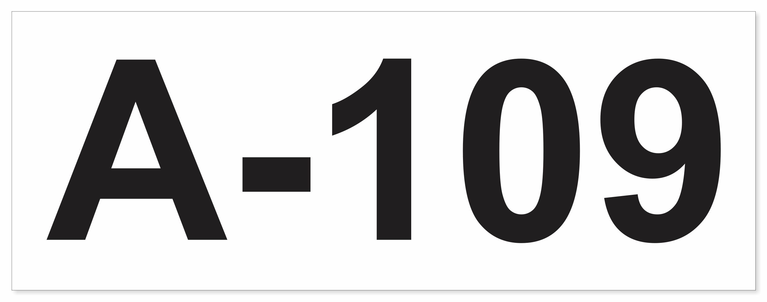 Custom laminated imprinted magnet for warehouse