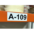 Custom laminated imprinted magnet for warehouse
