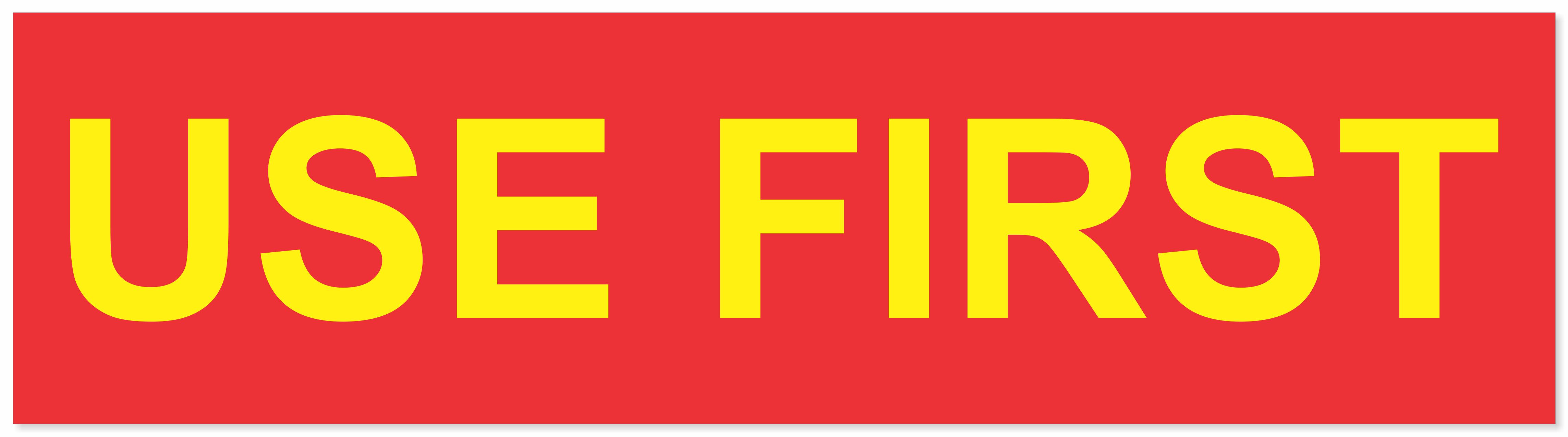 Custom laminated imprinted magnet for warehouse