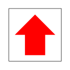 red arrow label for warehouse