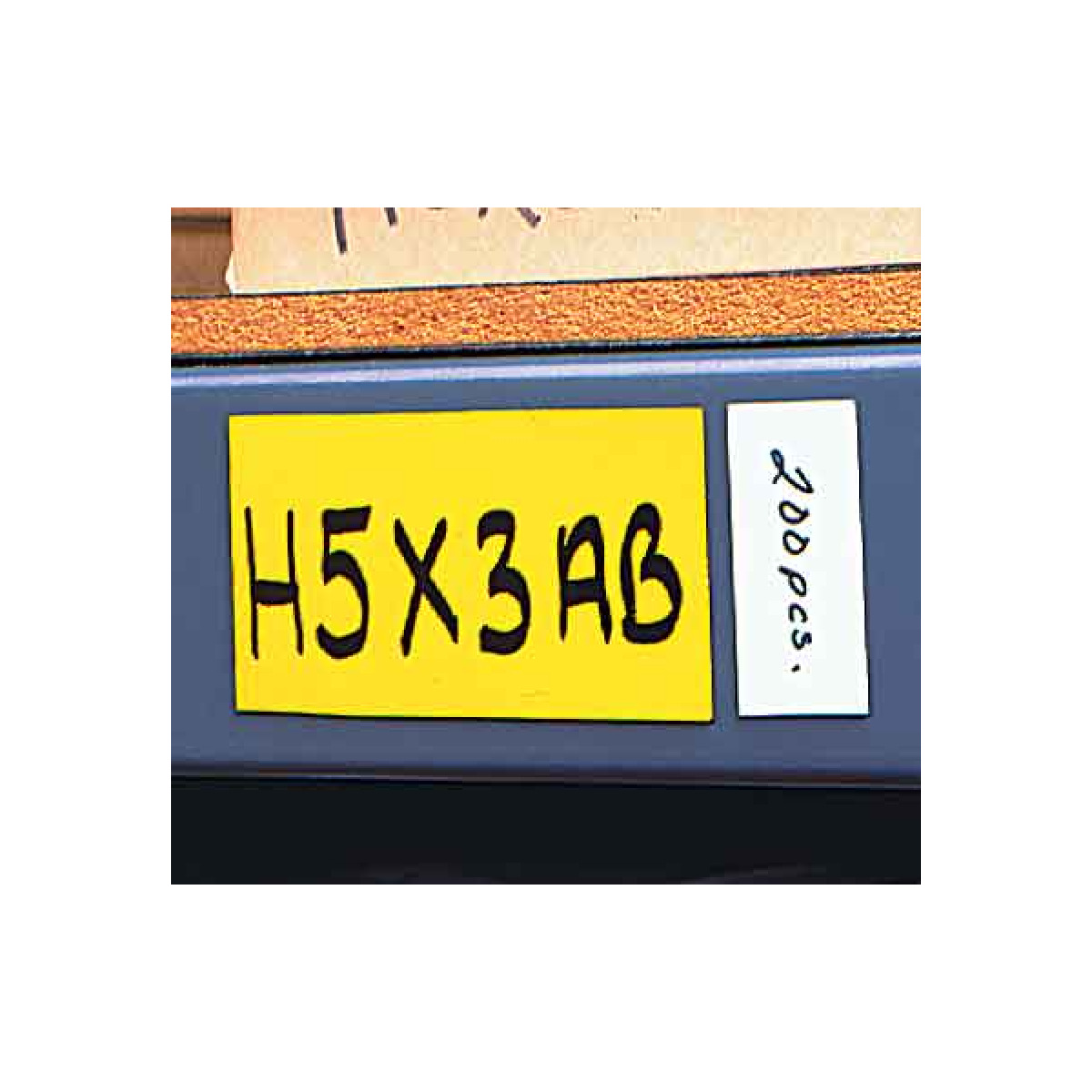 Magnetic Shelf Labels | Magnetic Warehouse Rack Labels