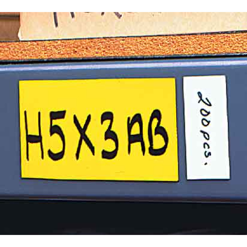Magnetic Shelf Labels | Magnetic Warehouse Rack Labels