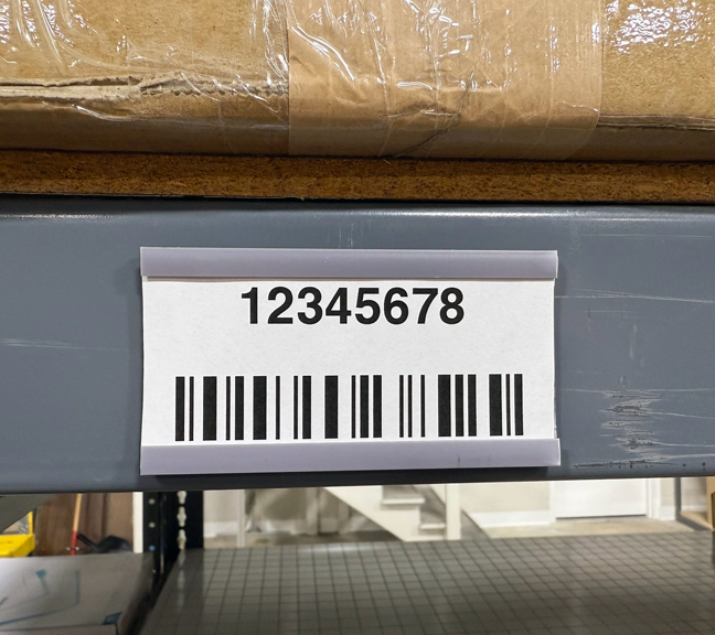 Plastic c-channel cardholder