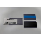plastic c-channel cardholder backings