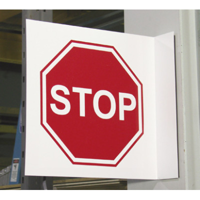 Warehouse Traffic Aisle Signs -  Warehouse Stop Sign Warehouse Traffic Aisle Signs -  Warehouse Stop Sign