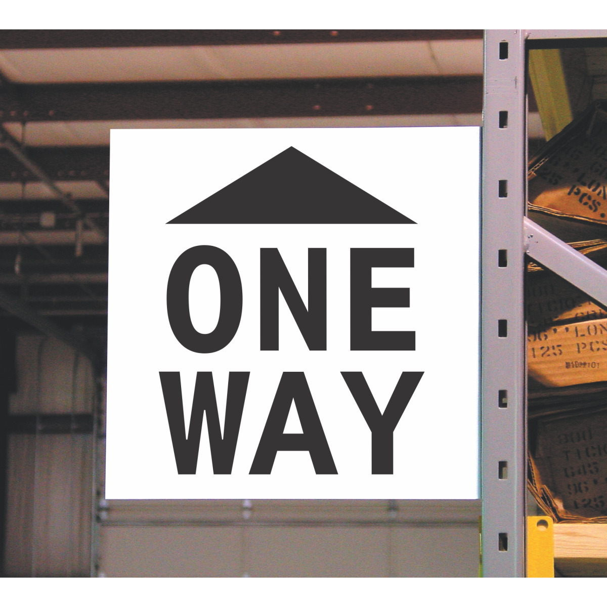Custom Aisle Traffic Signs for Warehouse Custom Aisle Traffic Signs for Warehouse