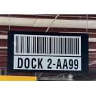 Black hanging sign w/ Labels