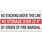 Stack Height Sign