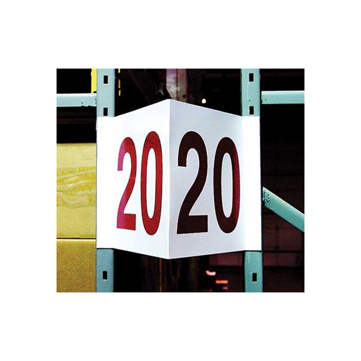 End-Of-Rack Signs for Warehouse End-Of-Rack Signs for Warehouse