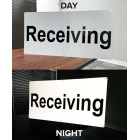 Custom made aluminum warehouse metal signs