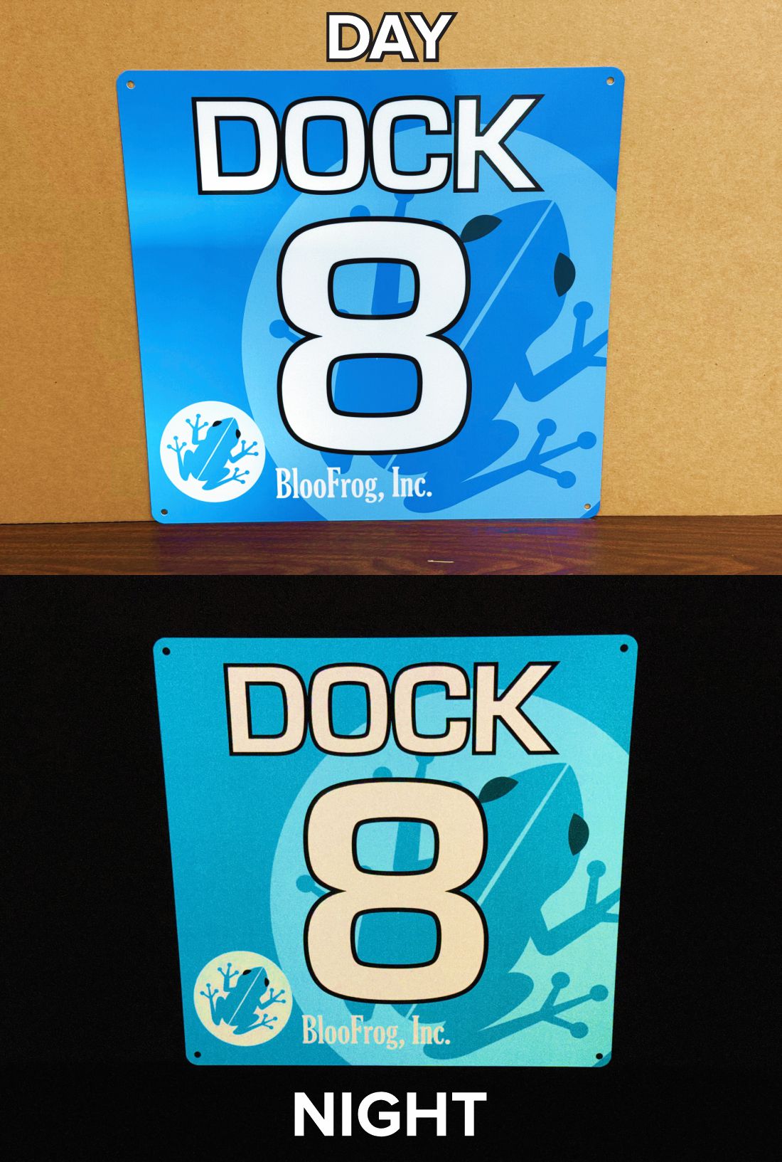 COLOR PRINTED REFLECTIVE ALUMINUM SIGN