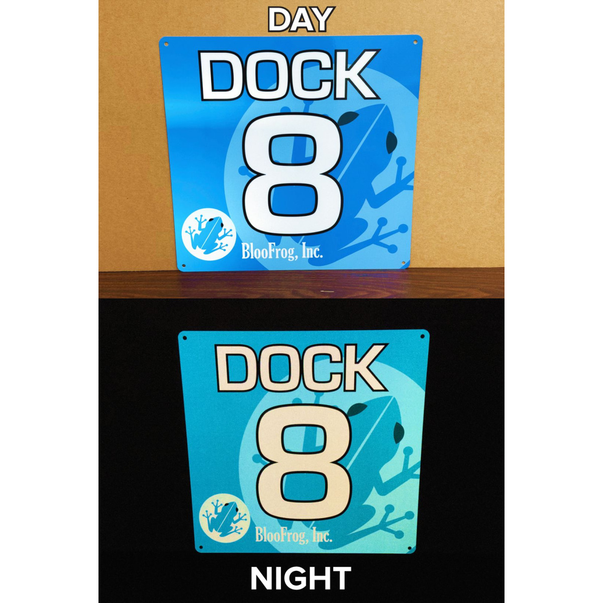 COLOR PRINTED REFLECTIVE ALUMINUM SIGN