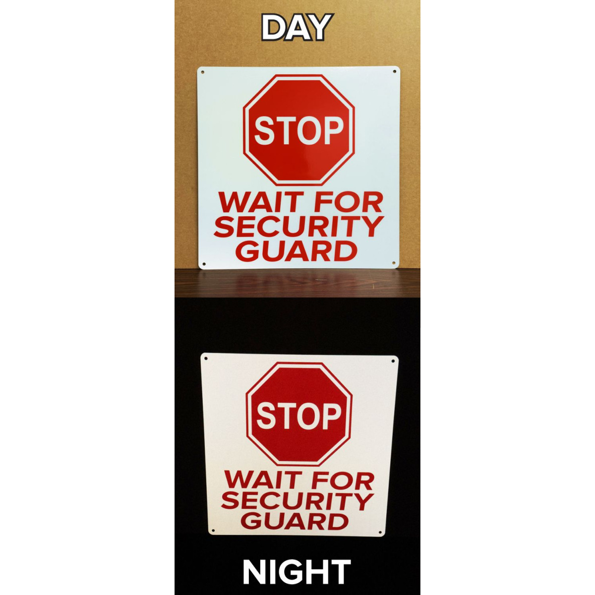 COLOR PRINTED REFLECTIVE ALUMINUM SIGN