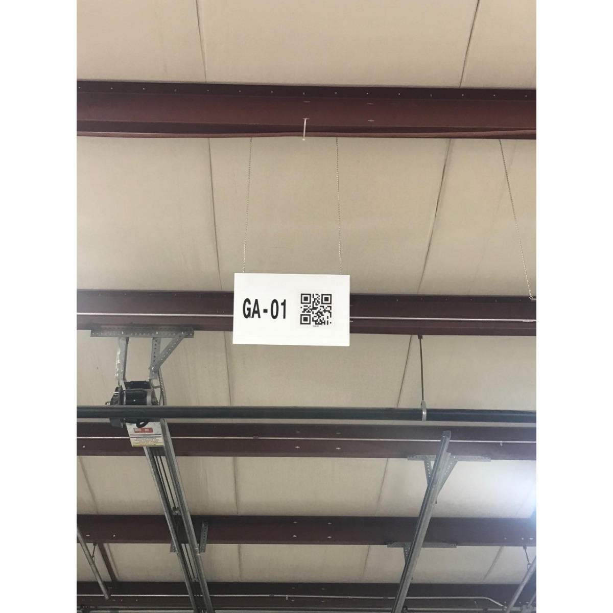 QR Code Hanging Sign