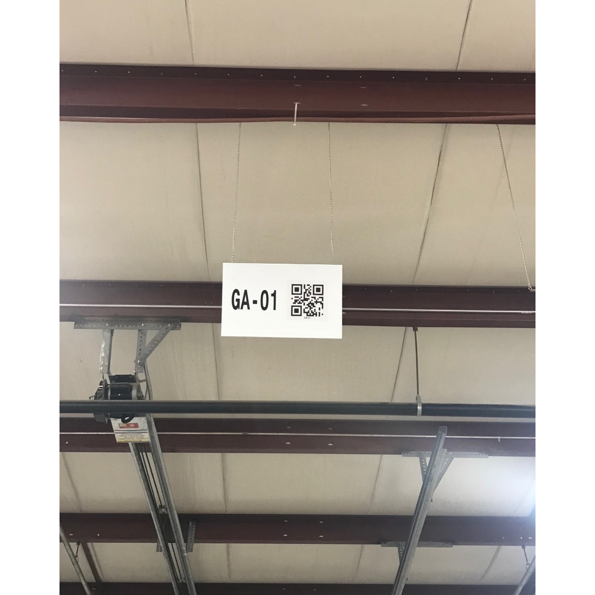 QR Code Hanging Sign QR Code Hanging Sign