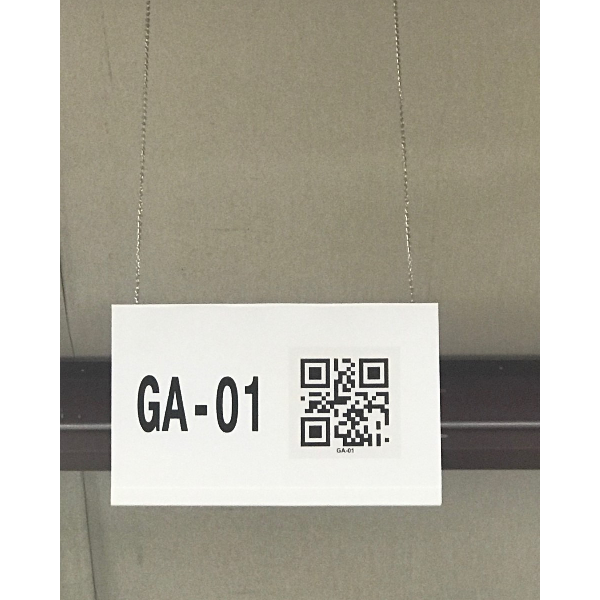 QR Code Label Hanging Sign