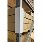 Corner rack sign blank