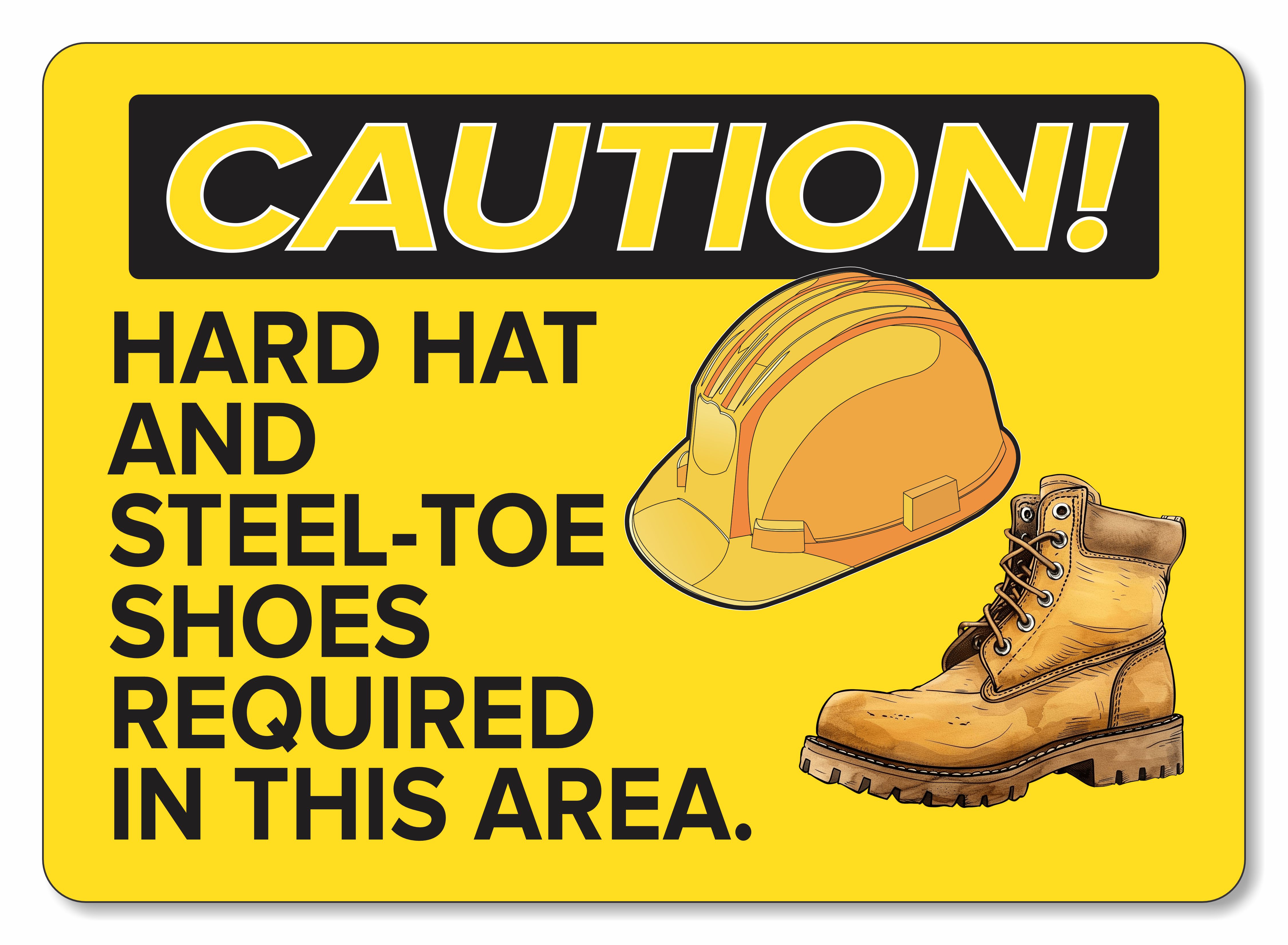 Hard Hat Area Sign