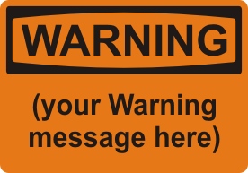 Custom Flat Decal Signs Image 4