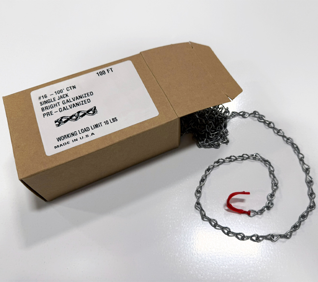 100' hanging chain