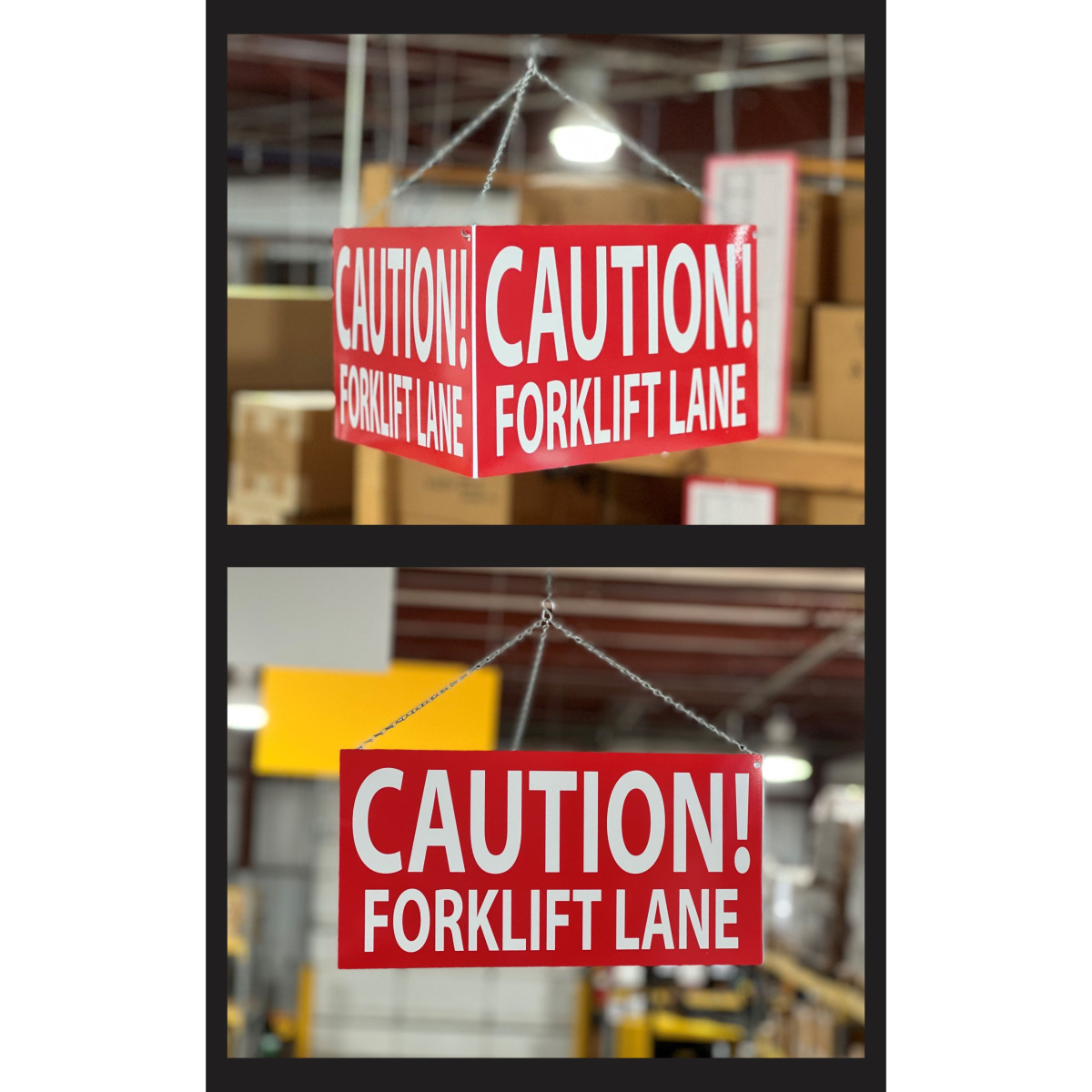 Custom Size Triangle Sign