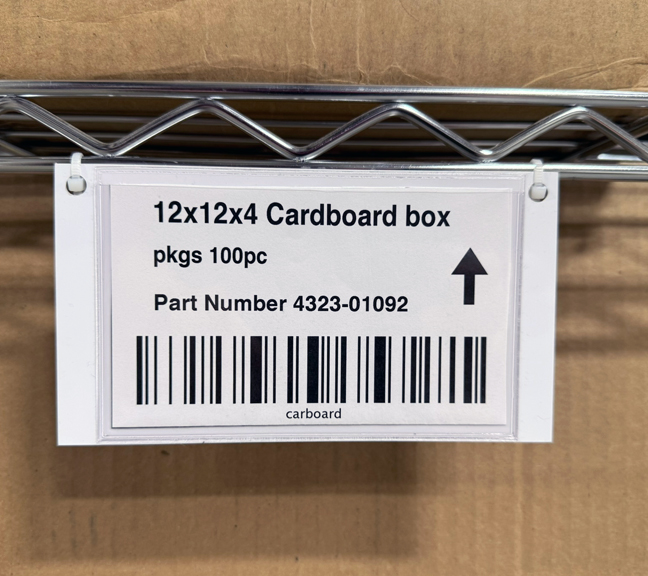 wire rack pouch holder