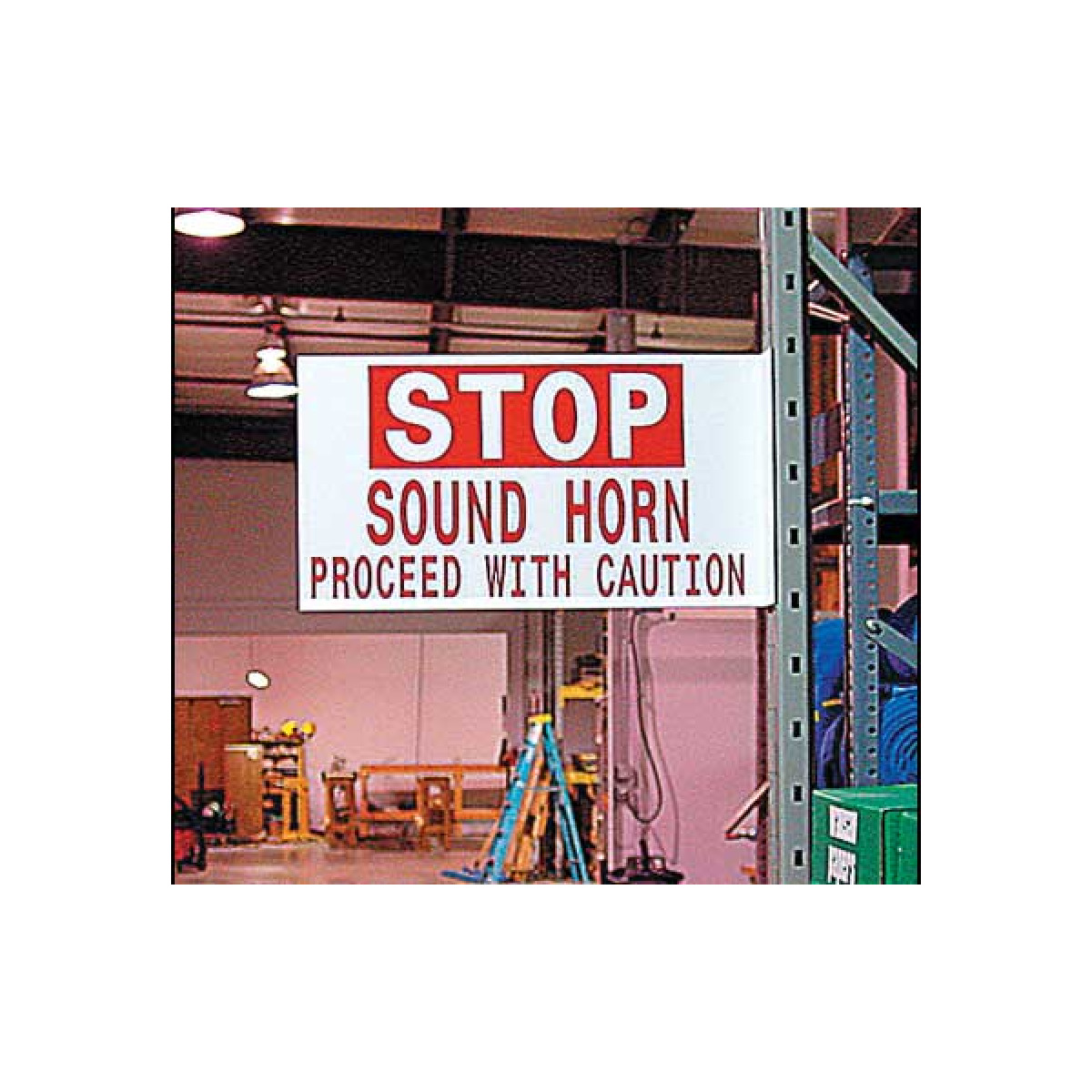 warehouse aisle sign with magnetic foot, warning message warehouse aisle sign with magnetic foot, warning message