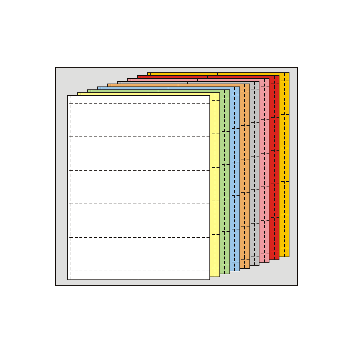 Perforated Cards for Printing Bar Codes and Warehouse Tags Perforated Cards for Printing Bar Codes and Warehouse Tags