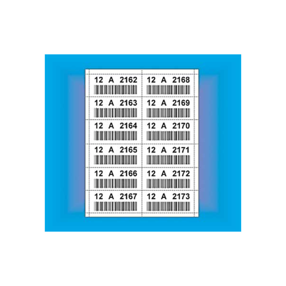 Color custom sheet label printing for bar code labels and warehouse data cards Color custom sheet label printing for bar code labels and warehouse data cards