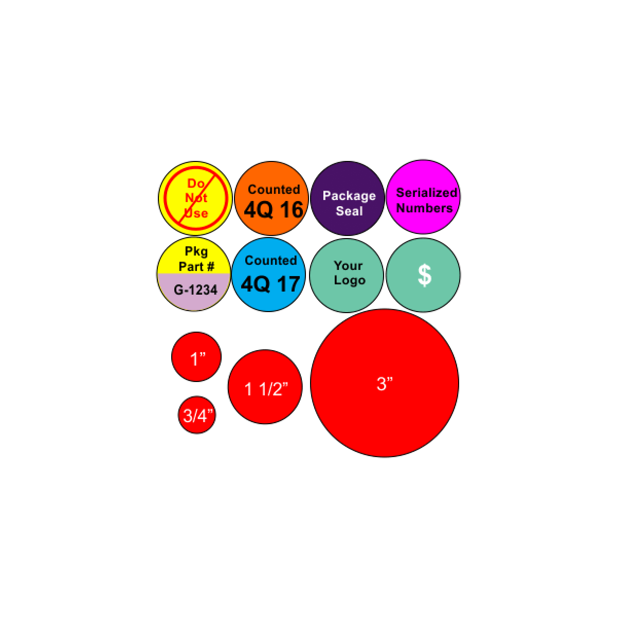 Color Warehouse Stickers - Custom Design and colors Color Warehouse Stickers - Custom Design and colors