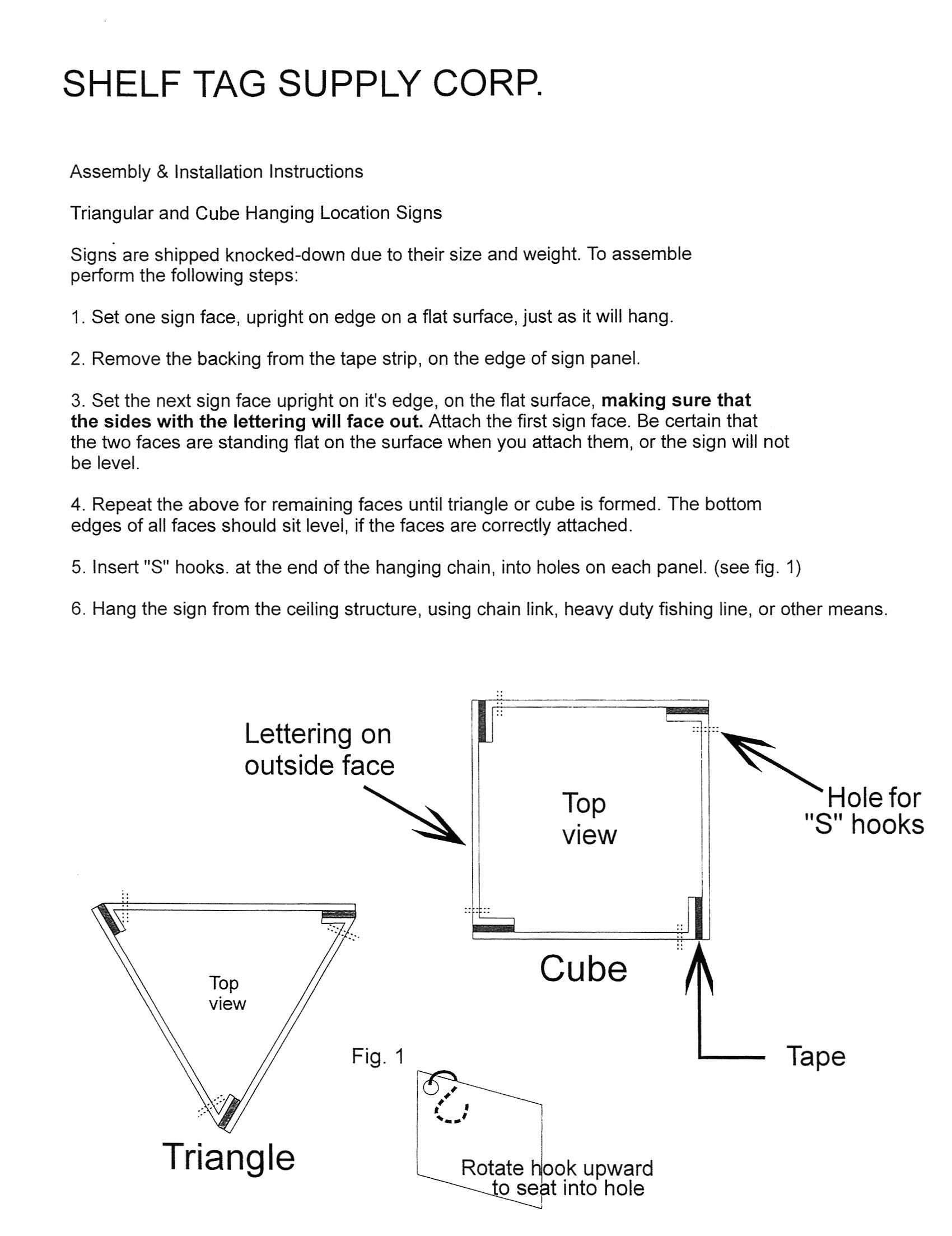 Assembly Instructions