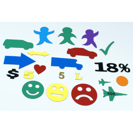 Magnetic Write-on Symbols for Warehouses Magnetic Write-on Symbols for Warehouses