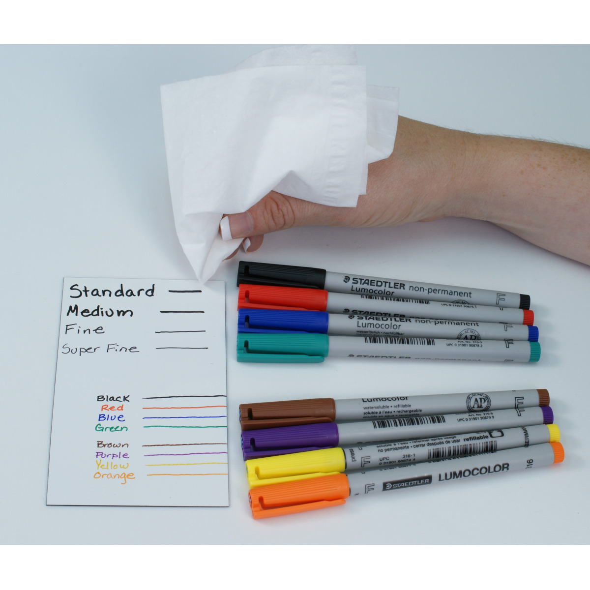 Damp Erase Pens