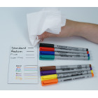 Dry Erase Markers and Damp Erase Pens