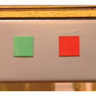 red & green two sided magnets